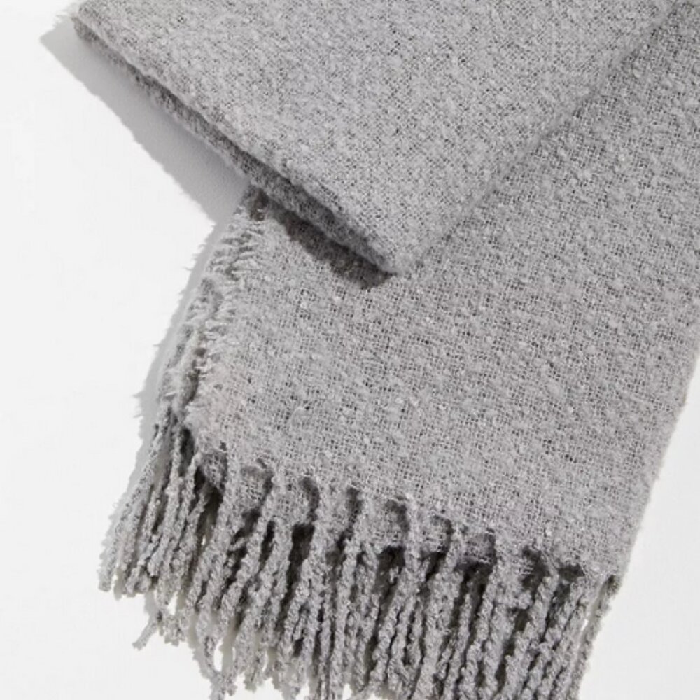 UO Oversized Soft Boucle Scarf